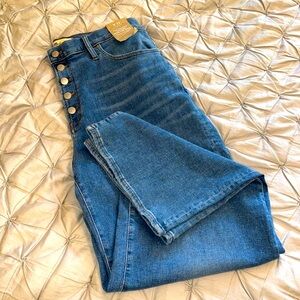 Madewell- The Perfect Vintage Wide-Leg Jean, size 33